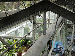 Greenhouse from top view
